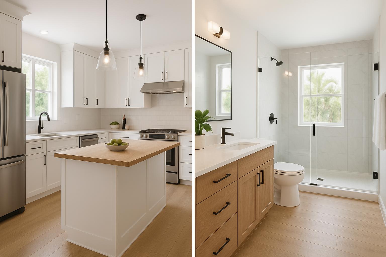Kitchen Remodel vs. Bathroom Remodel: Which One First?
